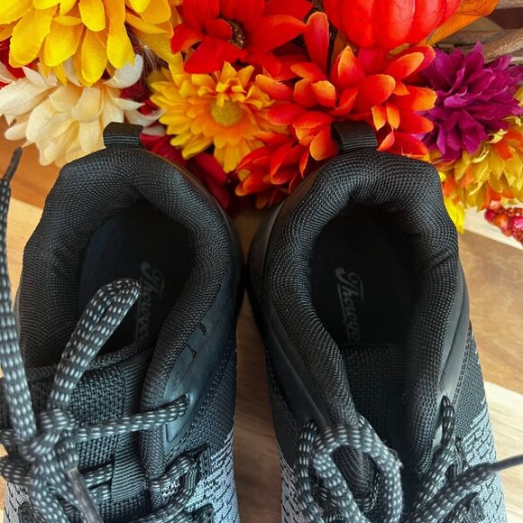 Thorogood AST Low Womens Sz 8W Charcoal Black Grey Composite Safety Toe 509-6100 - Picture 2 of 11